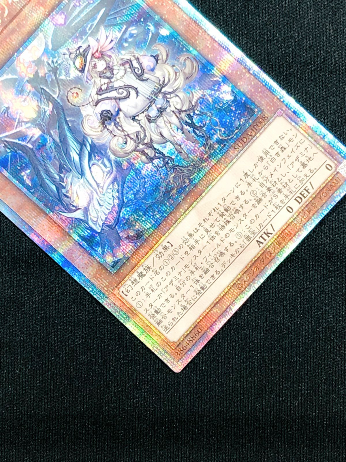 遊戯王OCG デュエルモンスターズ 白き森の聖徒リゼット QC