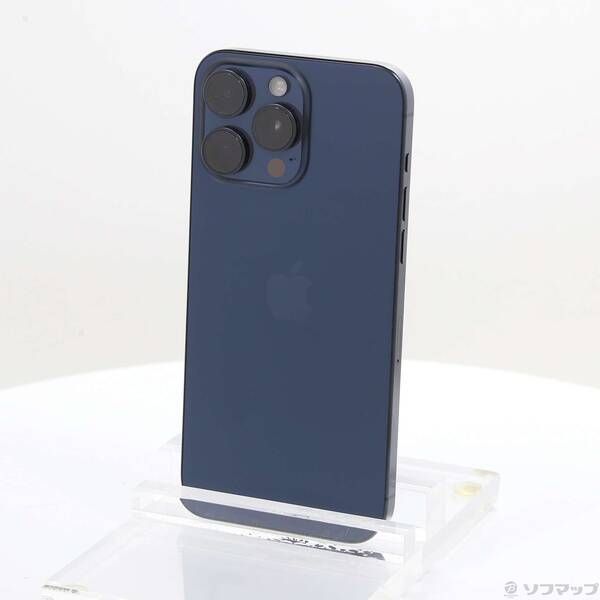 〔 品〕 iPhone15 Pro Max 512GB ブルーチタニウム MU6X3J A SIMフリー 198