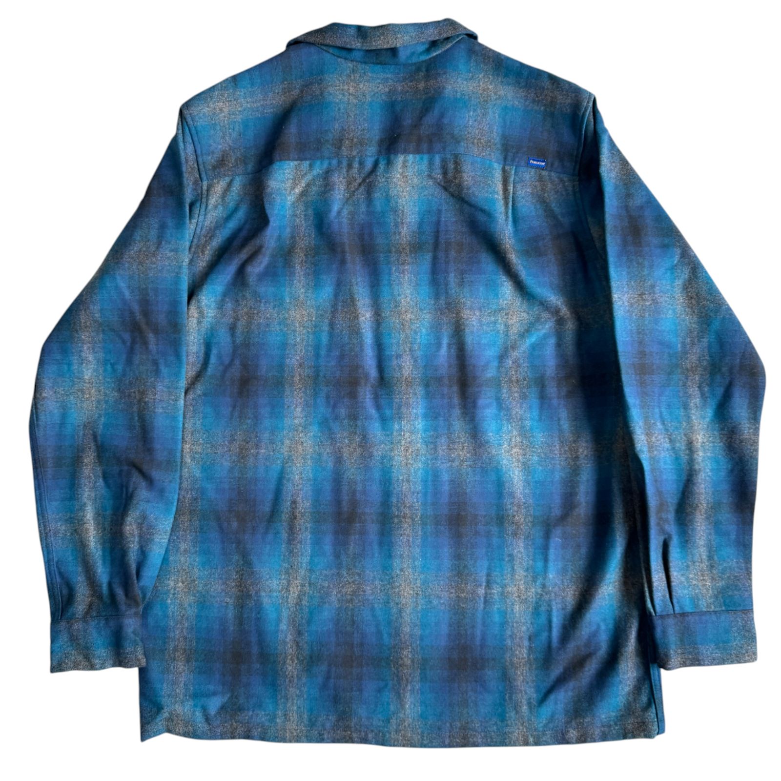 ペンドルトン★90年代 オンブレチェックシャツ L相当 ヴィンテージ 高配色 90s Pendleton ペンドルトン RiderShirt ライダーシャツ Lサイズ