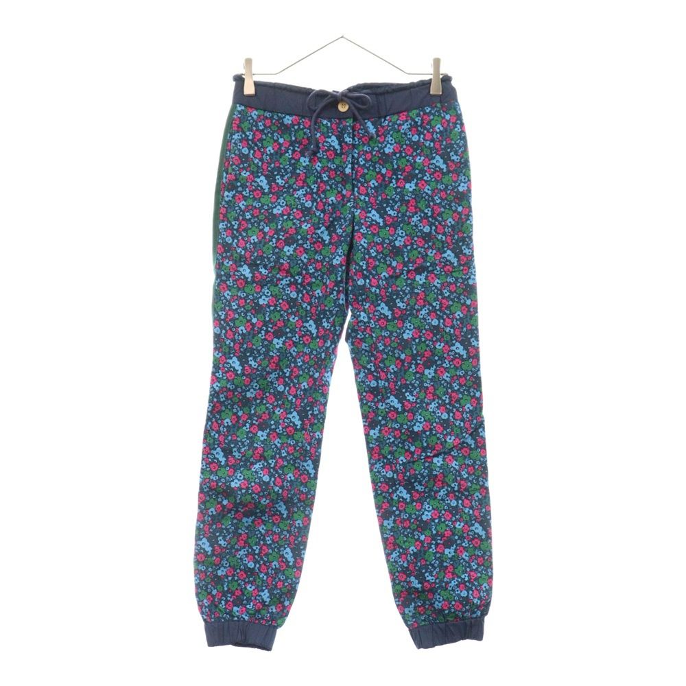 sacai luck (サカイ ラック) フラワー 総柄 コットン ジョガーパンツ