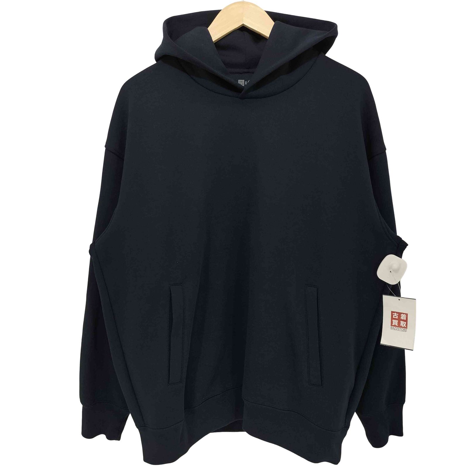 ユニクロシー UNIQLO：C スウェットオーバーサイズプルパーカ