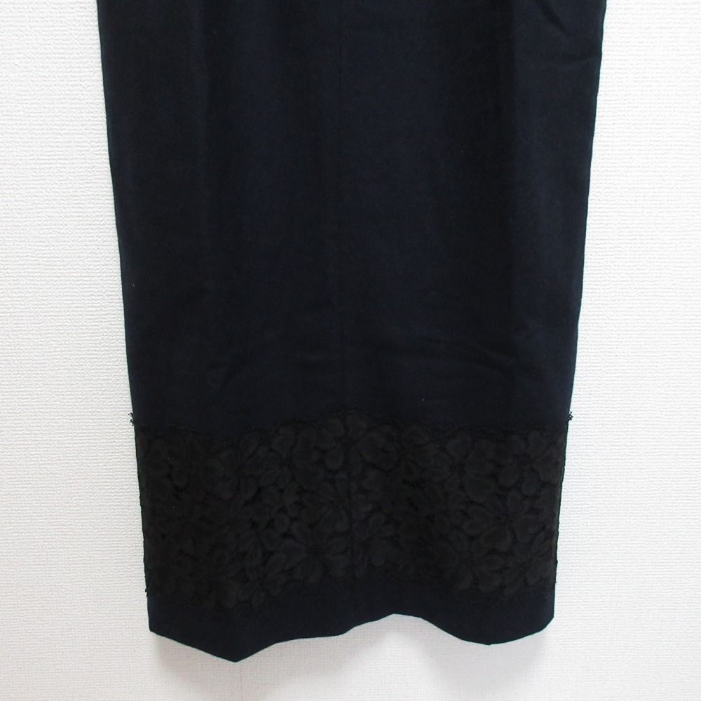 良品 BLAMINK ブラミンク レースコンビ ノースリーブワンピース 7926  