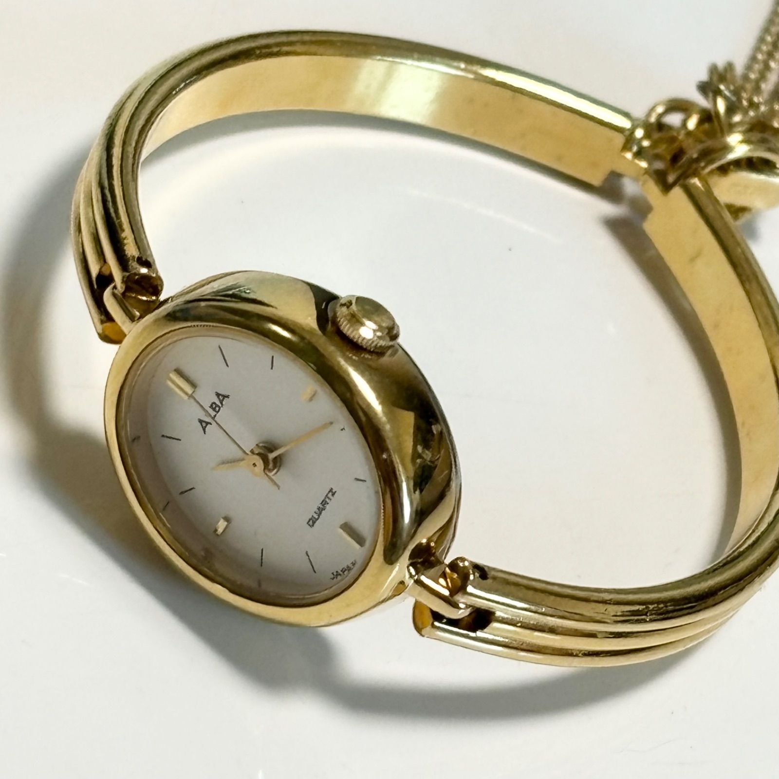 【新品電池】セイコー アルバ ゴールド ブレスレットウォッチ 1110 around_alba-ladys-gd