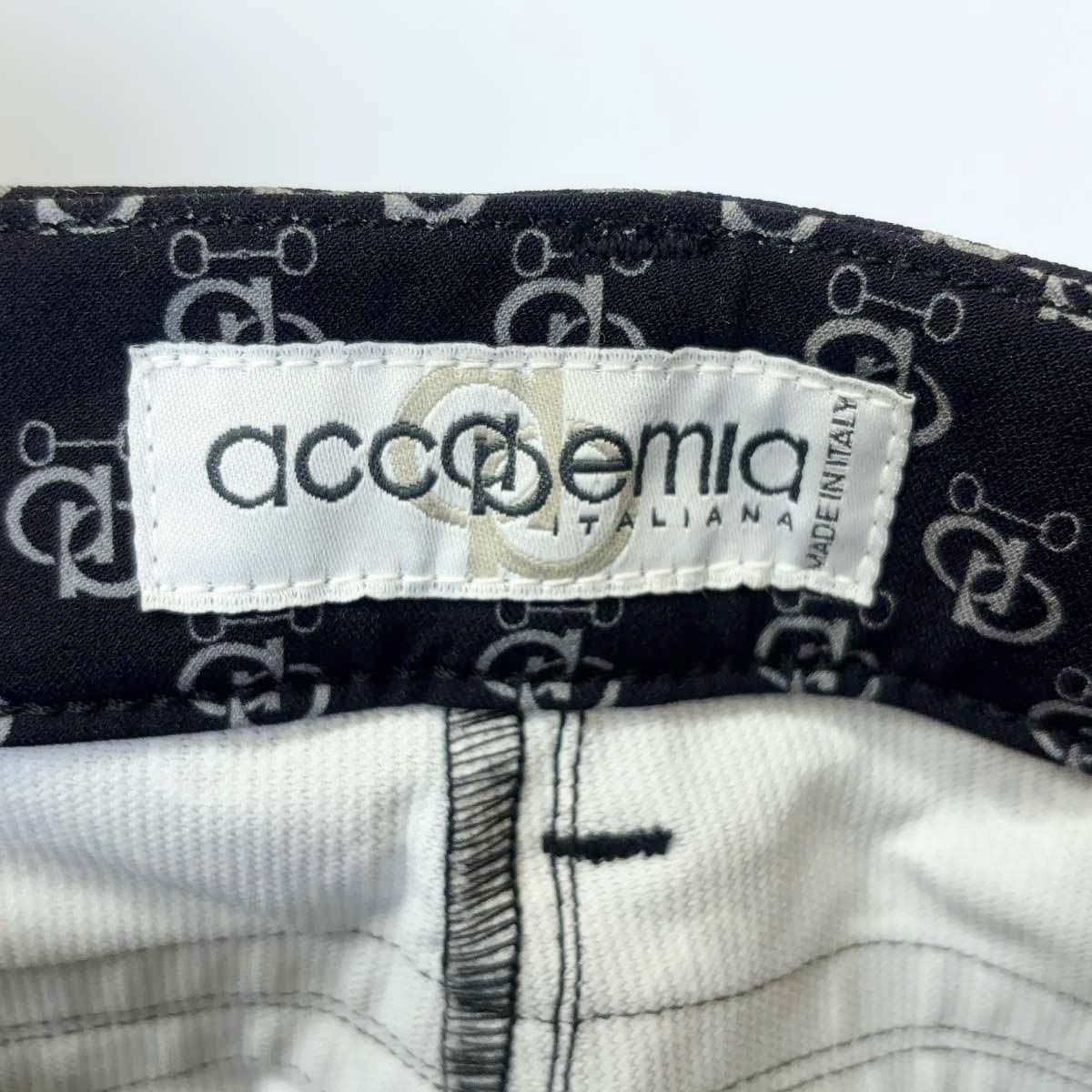 ♥ Accademia Italiana アカデミアイタリアーナ W ロゴ パワーグリップ キュロット I44 ブラック レディース 乗馬 馬術 WWW_SUPERTOOLSSHOP_NL