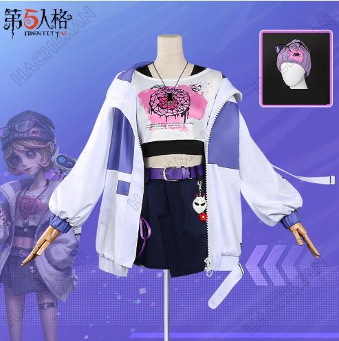 赤城ウェン　変身後コスプレ衣装　ウィッグ　靴　セット Vtuber 赤城ウェン 変身後 コスプレ衣装 風 コスチューム （ウィッグ