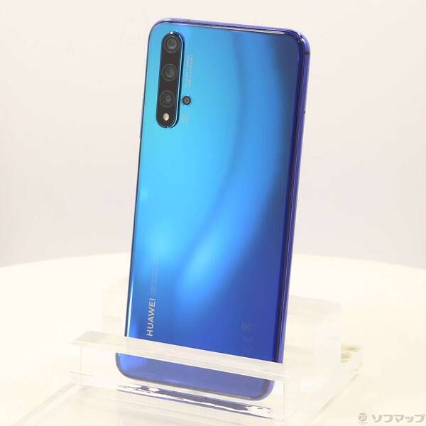 中古品〕 nova 5T 128GB クラッシュブルー YAL-L21 SIMフリー