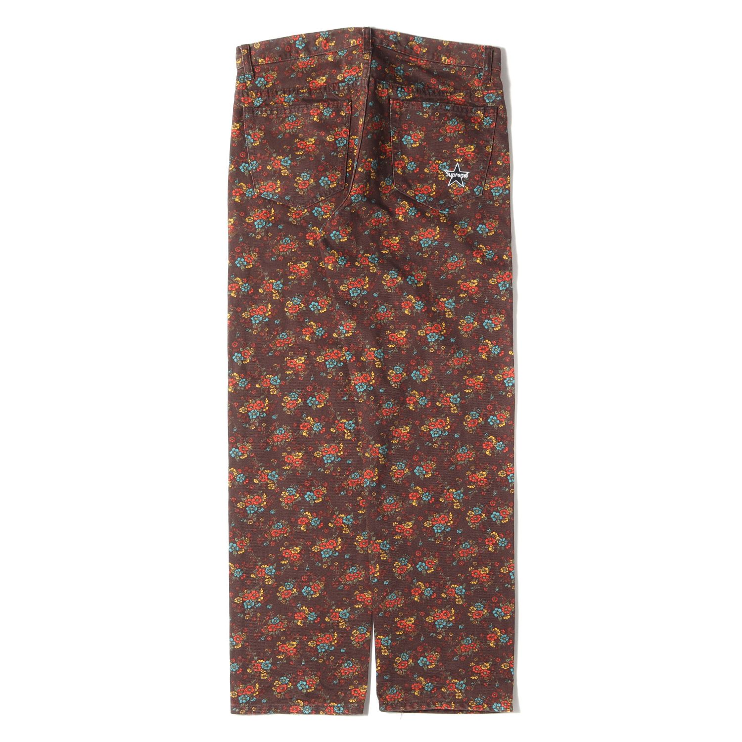 Supreme シュプリーム パンツ サイズ:30 22SS 小花柄 スターロゴ 刺繍  