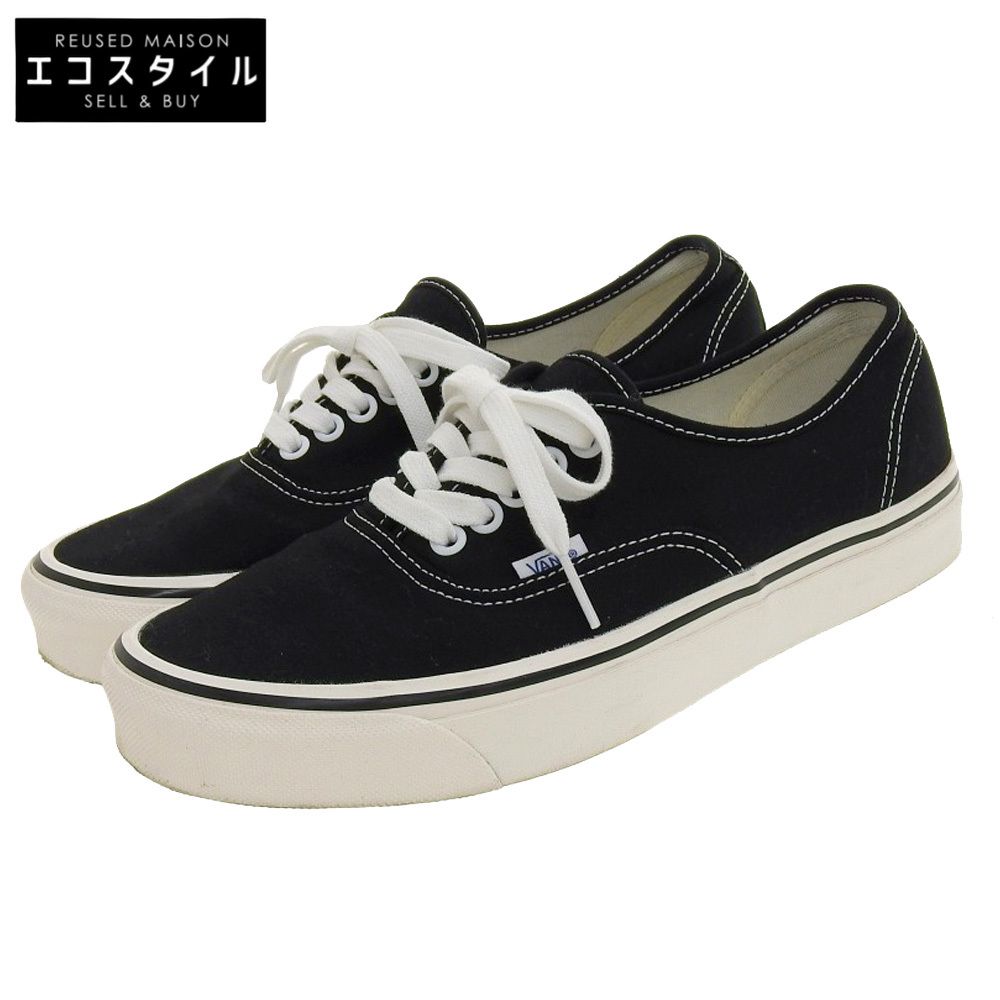 VANS バンズ 美品 VANS バンズ style44 AUTHENTIC アナハイムファクトリー スニーカー シューズ メンズ ブラック 27cm 9(US)