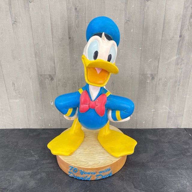 ドナルドダック ビッグフィギュア Disney ディズニー 70周年記念？ 大型 人形 約46cm 【中古】 ビッグサイズ /59139