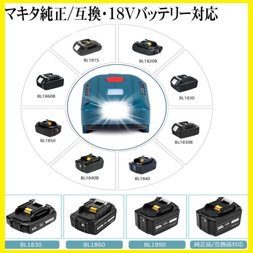 マキタ makita 互換 インバーター ポータブル電源 アダプター AC電源