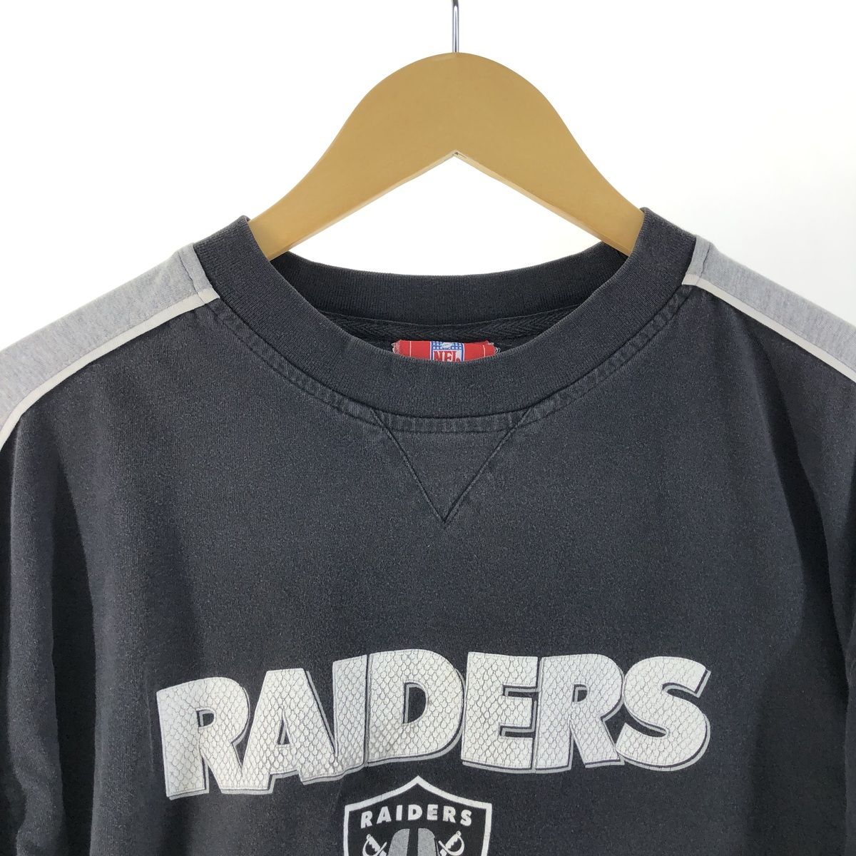 古着 NFL LAS VEGAS RAIDERS ラスベガスレイダース ロングT