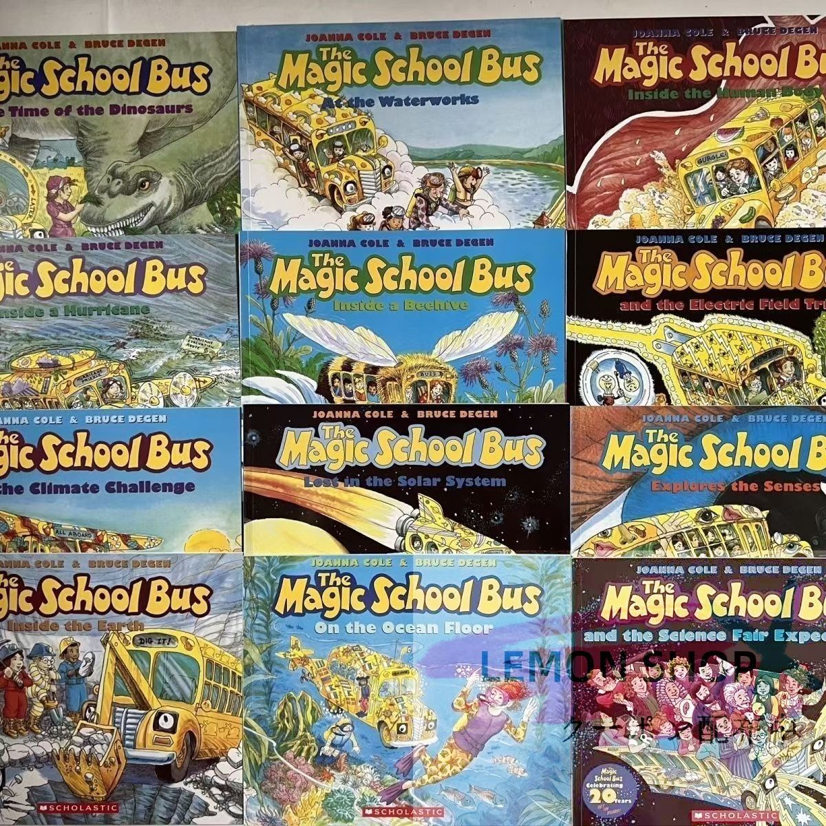 The Magic School Bus Phonics Fun Set 12冊セット 英語絵本