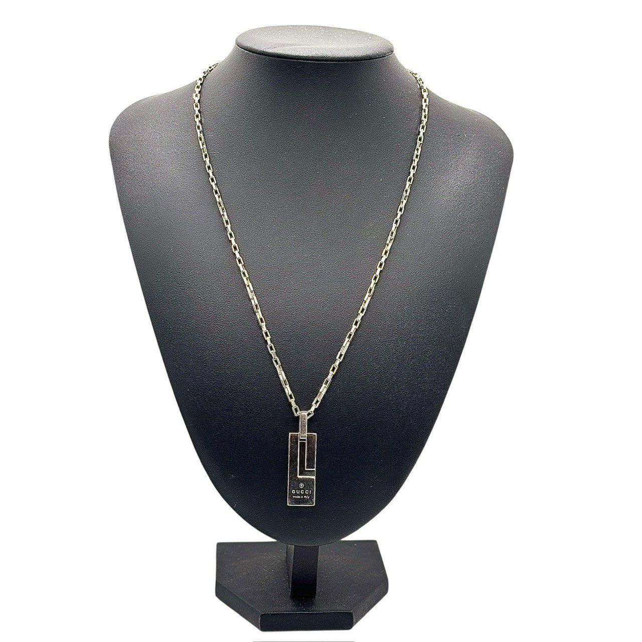 GUCCI - グッチ クロスネックレス シルバー 925 GUCCI silverの