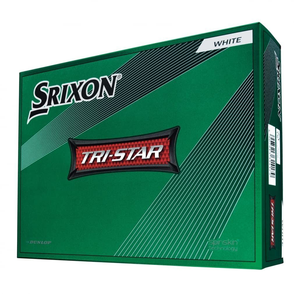 人気商品スリクソンSRIXON TRI-STAR トライスター ホワイト SNTRS4WH3 1ダース12球入 ゴルフ 公認球