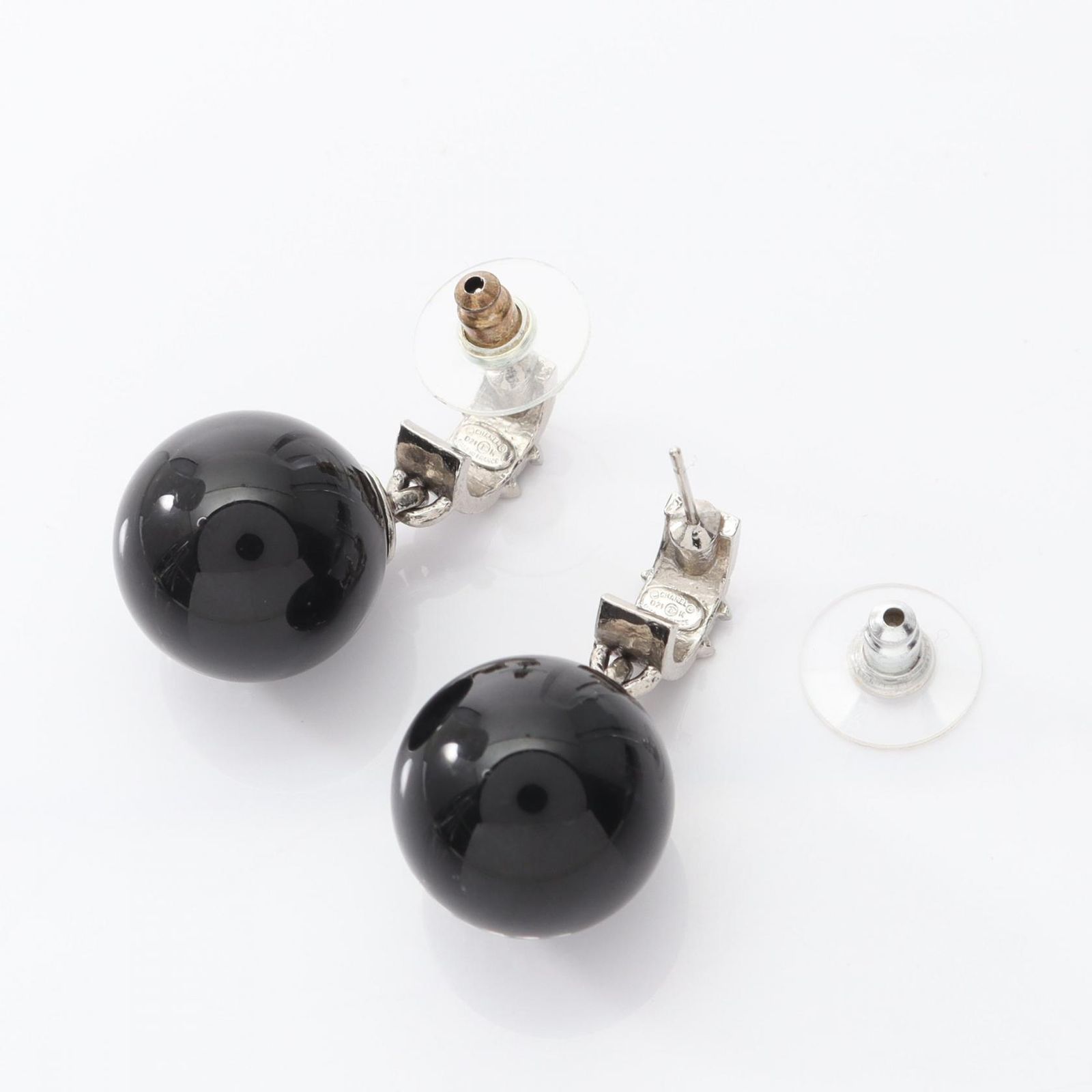 シャネル CHANEL ピアス ココマーク ステンレススチール ピアス レディース Used A