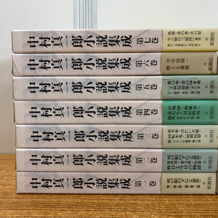 ▲01)【同梱不可】中村真一郎小説集成 全13巻揃セット/新潮社/月報付き/文学/文芸/死の影の下に/夜半楽・冷たい天使・回転木馬/自鳴鐘/B △01)【同梱不可】中村真一郎小説集成 全13巻揃セット/新潮社