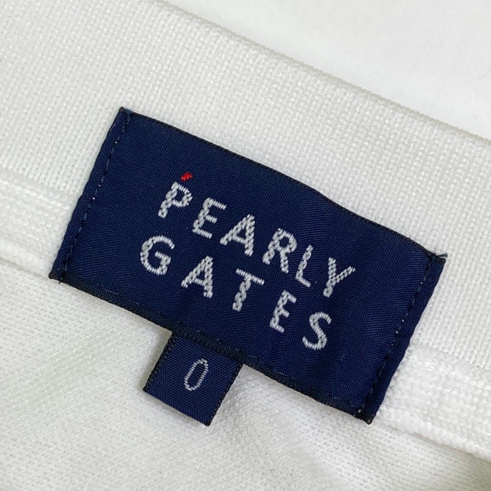 サイズ：0 PEARLY GATES パーリーゲイツ 2023年モデル 半袖