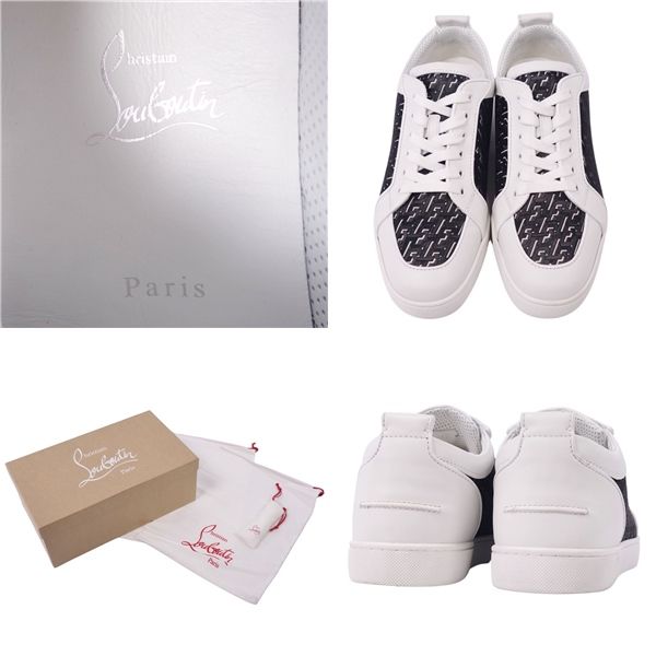 美品 クリスチャンルブタン Christian Louboutin スニーカー - メルカリ