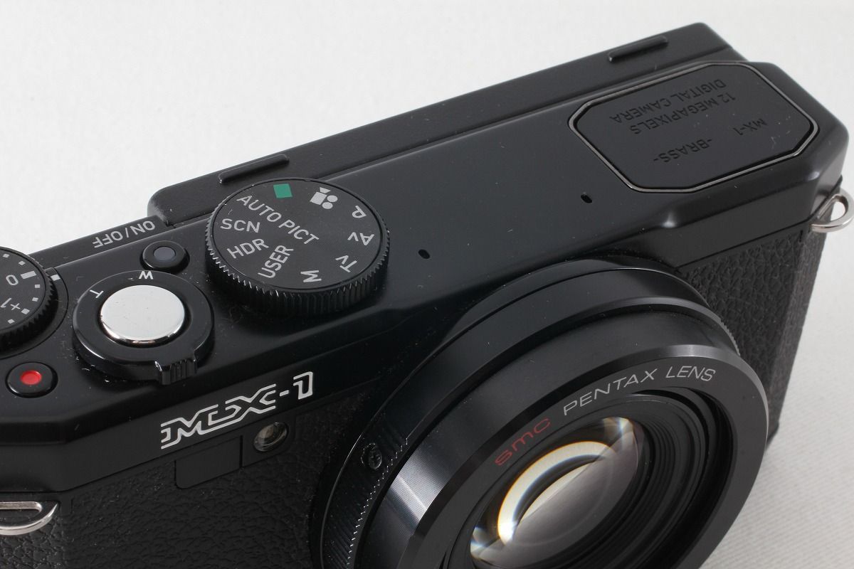 ◇訳あり◇ペンタックス PENTAX MX-1 クラシックブラック コンパクトデジタルカメラ 付属品満載 元箱◇45748 - メルカリ