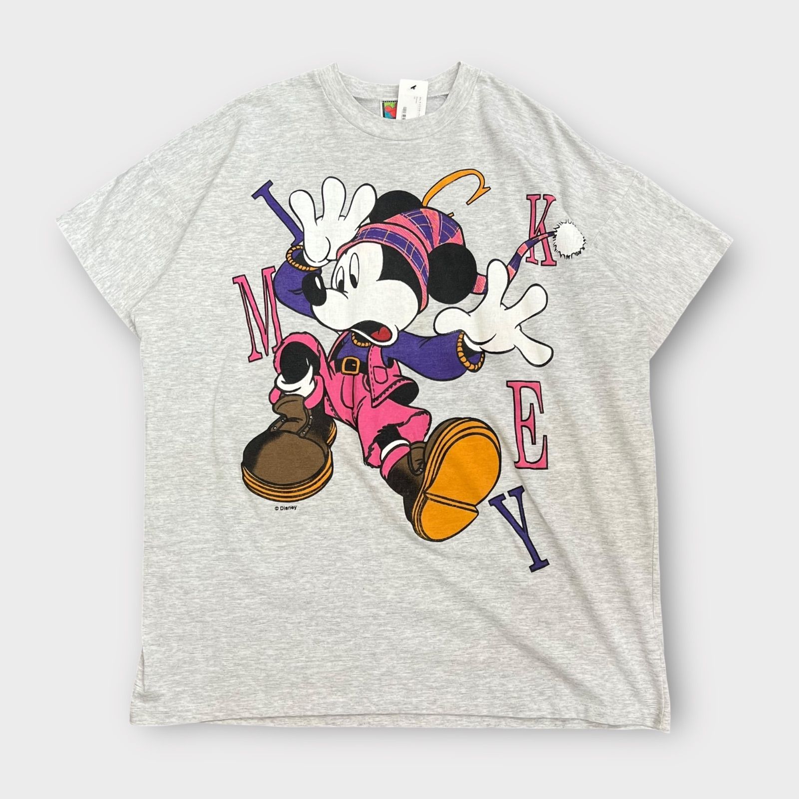 Disney Vintage Mickey Mouse 90s キャラクターTシャツ ディズニー 