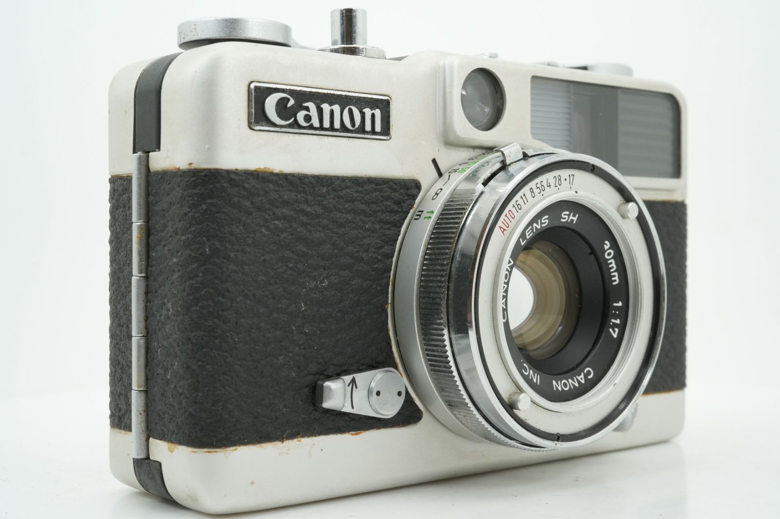 1596☆銘品☆Canon demi ee17 ハーフフレイムレンジファインダー