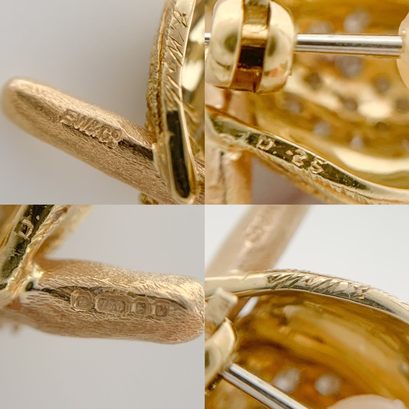 中古】E. Wolfe &Co. エドワードウルフ＆カンパニー K18