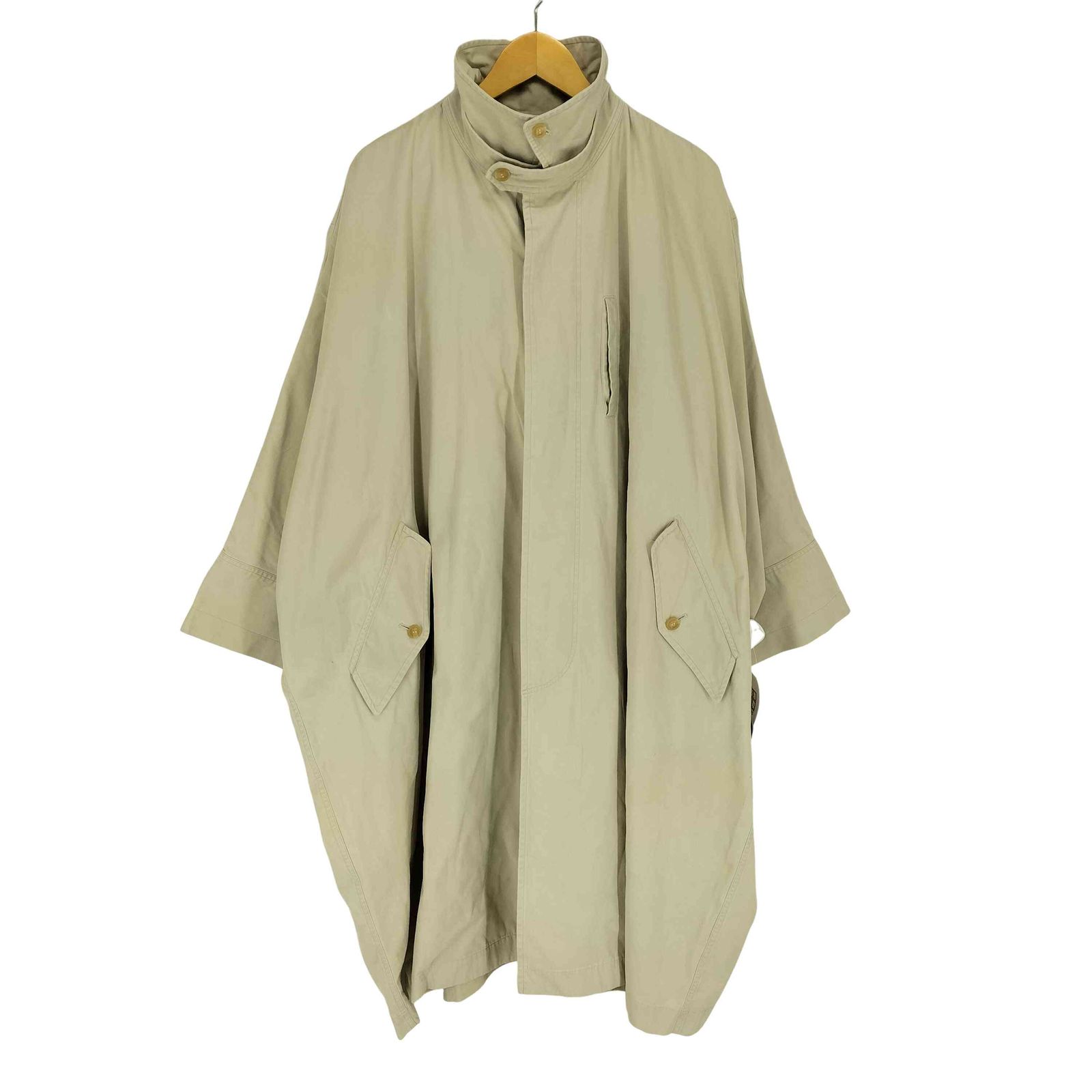 イッセイミヤケメン ISSEY MIYAKE MEN 90S 銀タグ コットンイカコート メンズ 表記無