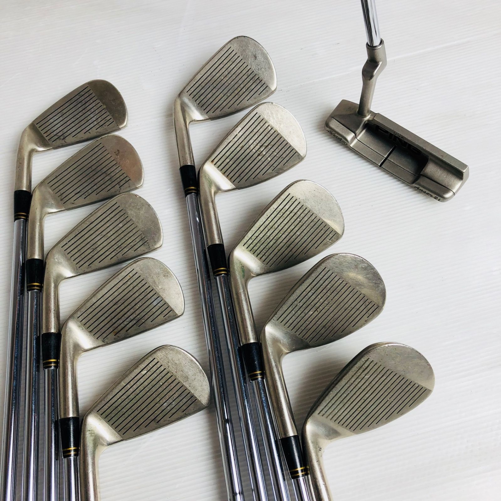 再販品 豪華 14本 Titleist タイトリスト HONMA ホンマ メンズ ゴルフ クラブ セット 入門 バッグ付き フルセット 右利き パター付 【新色追加】