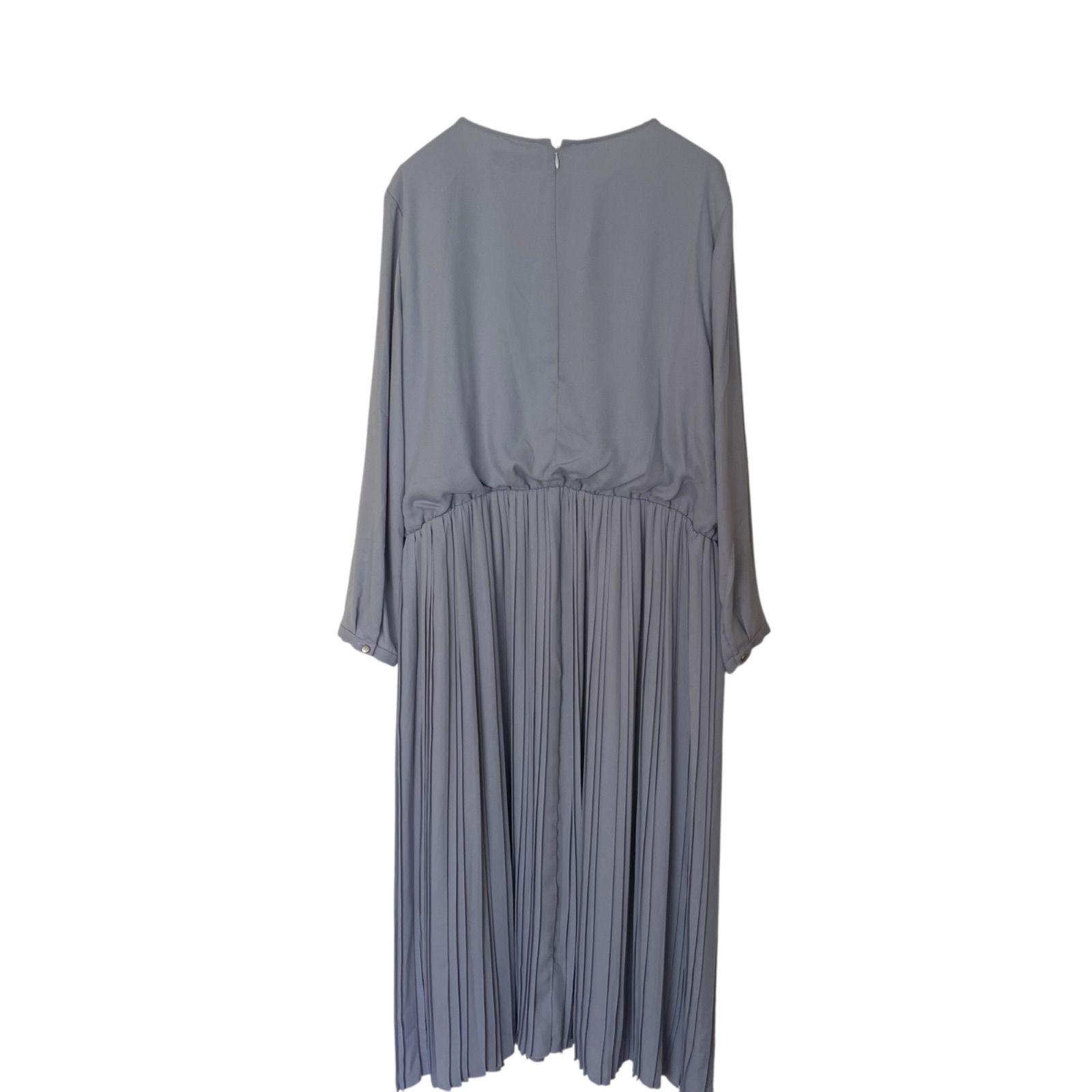 z1399【美品】UNTITLED アンタイトル ロングプリーツワンピース