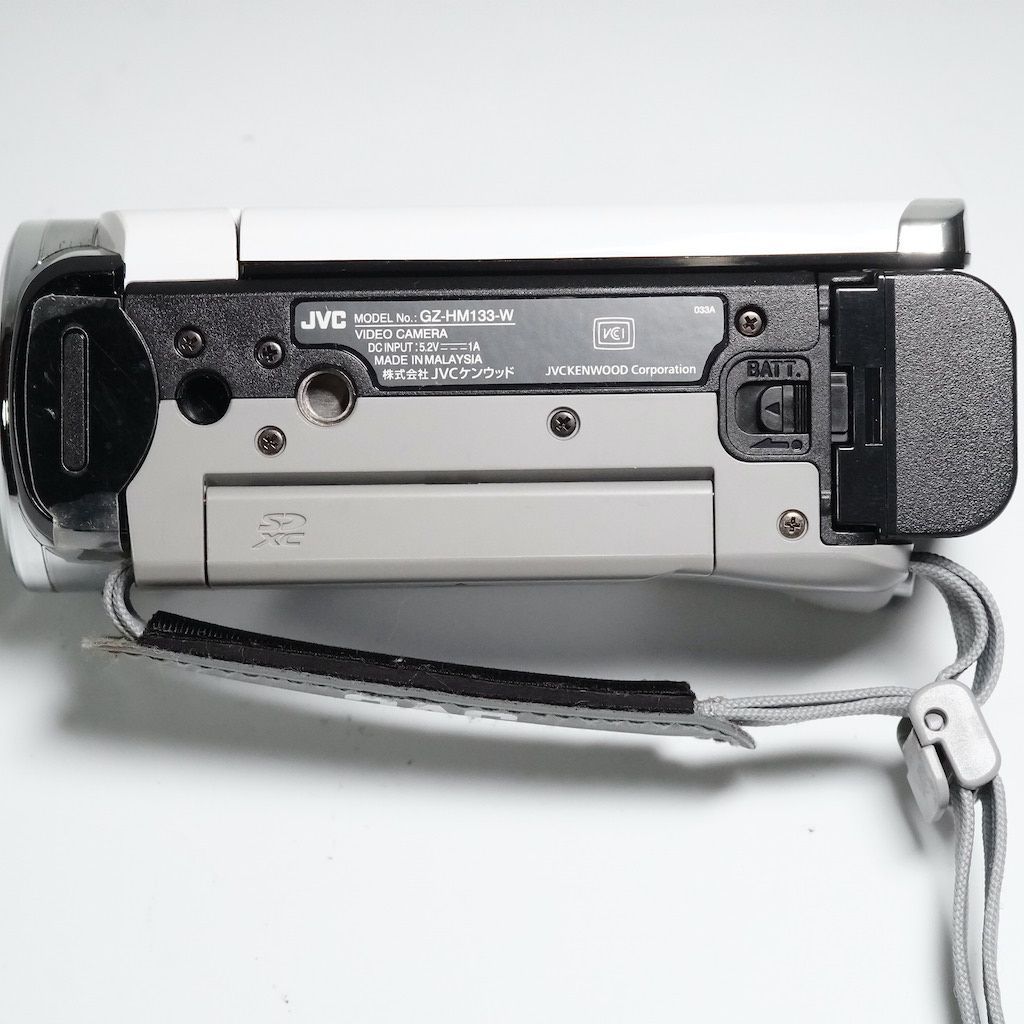 JVC Victor Everio GZ-HM133-W ホワイト ビデオカメラ 動作OK 1週間