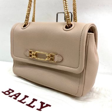 t)BALLY バリー ミニショルダーバッグ Viva SM shoulder bag CORDA 21 BOVINE GRAINE 6236858  ピンクベージュ系色 グレインボヴィンレザー レディース 保存袋あり※未使用・展示品 - メルカリ