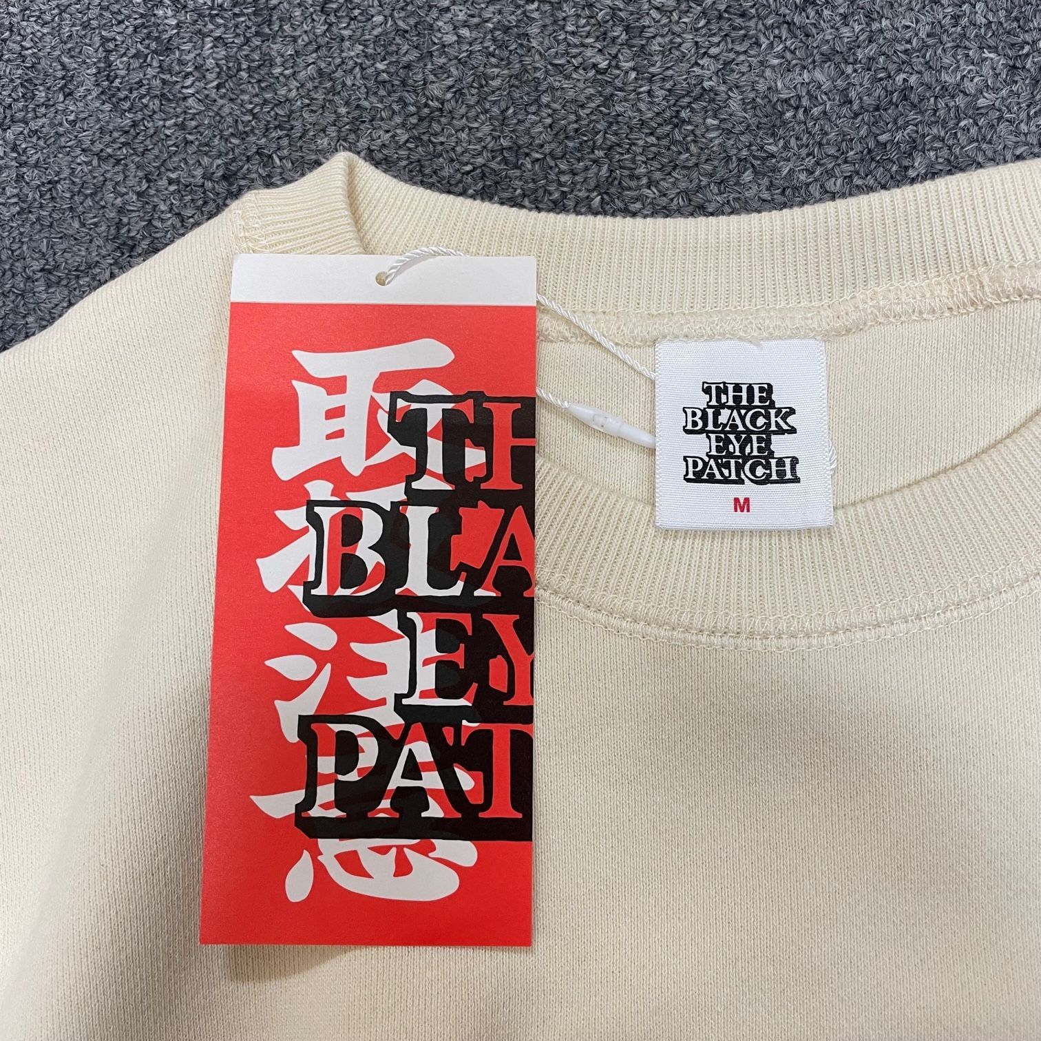 新品 BLACK EYE PATCH / ブラックアイパッチ HANDLE WITH CARE CREW 