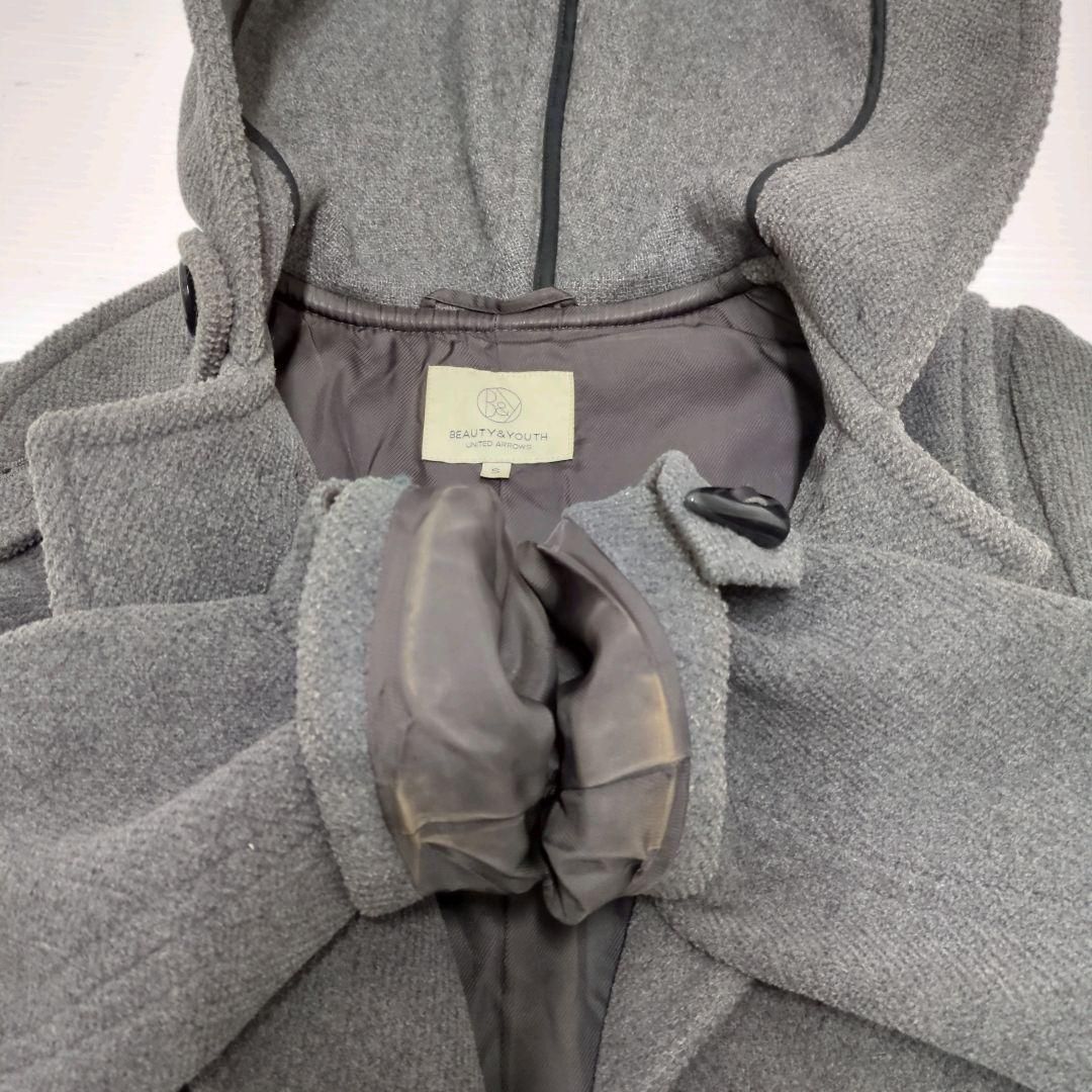 ＊新品＊ビューティアンドユースユナイテッドアローズ＊ダッフルコート＊グレーS BEAUTY & YOUTH UNITED ARROWS ダッフルコート s BEAUTY&YOUTH UNITED