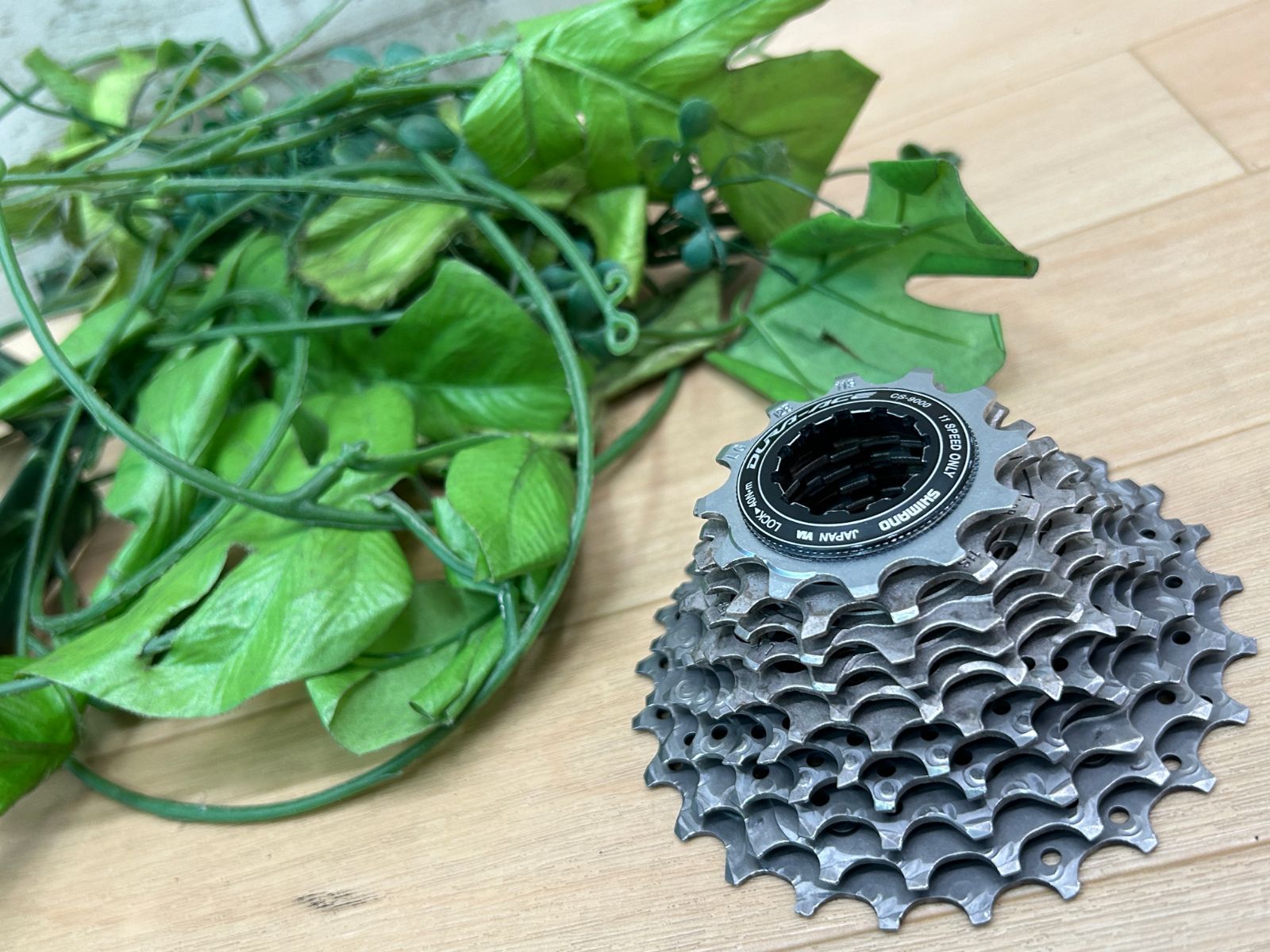 テルスポ イチ推し!! !! SHIMANO DURA-ACE CS-9000 11s 12-25T 191g シマノ デュラエース 11速 スプロケット ロー側5枚チタン ロード ミニベロ クロス MTB 同梱発送承り中!! M-1484