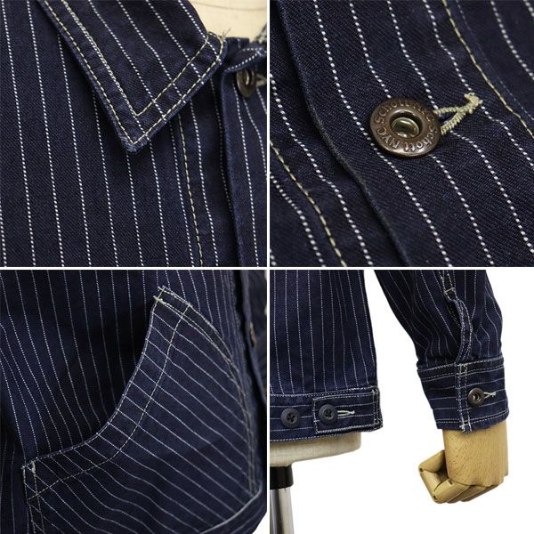 Schott (ショット) 3952009 OLD HICKORY DENIM JACKET オールド