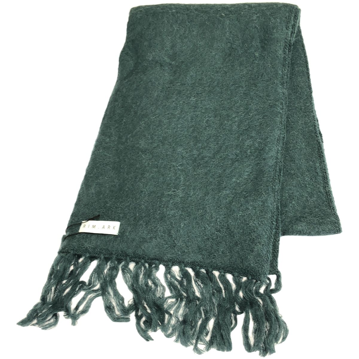 RIM.ARK リムアーク Mohair volume stole モヘアボリュームストール マフラー 460GAL74-0340 ブルー F