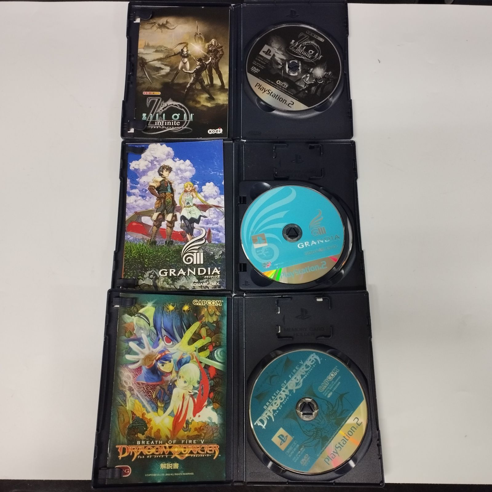 Sony PlayStation 2 PS2 Slim SCPH-75000 Silver Game Console Disc 