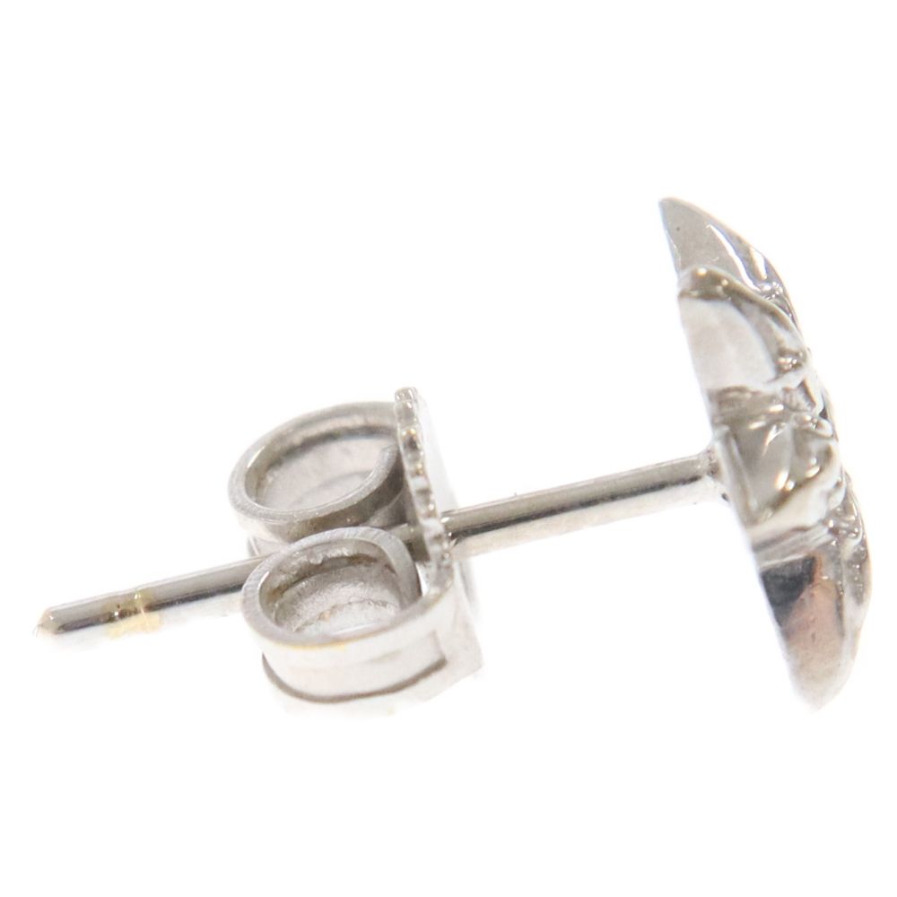 クロムハーツ　スタースタッド　1ダイヤ　シルバーピアス14k 925 CHROME HEARTS（クロムハーツ） カットアウトスター スタッドピアス