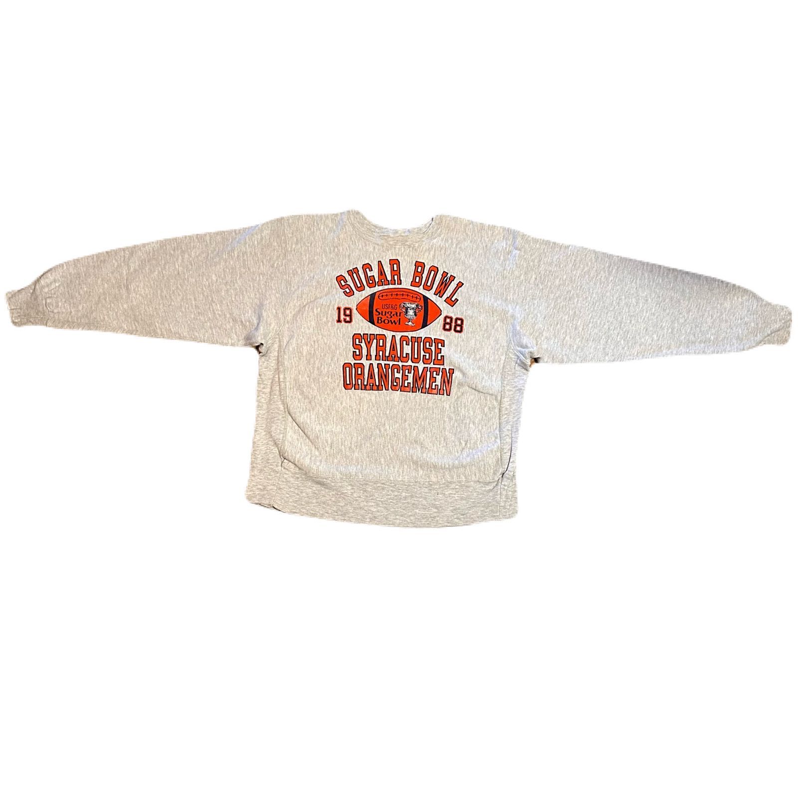 80s Champion Reverse Weave Warmup “1988 SUGER BOWL” SYRACUSE 