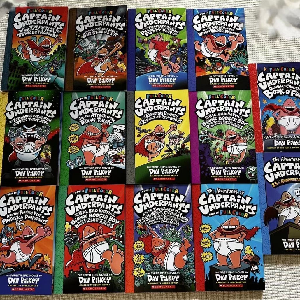 新品未使用 Captain Underpants 14冊セット 英語絵本 - メルカリ