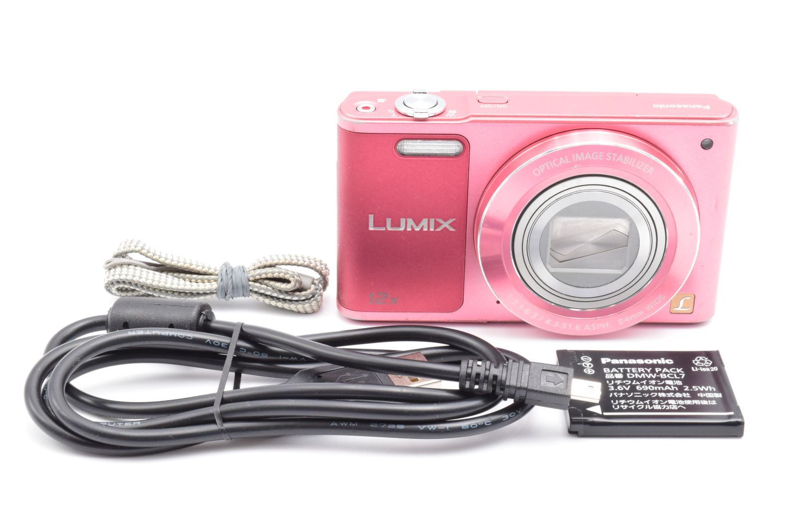 パナソニック LUMIX DMC-SZ10-P ピンク [169] - メルカリ