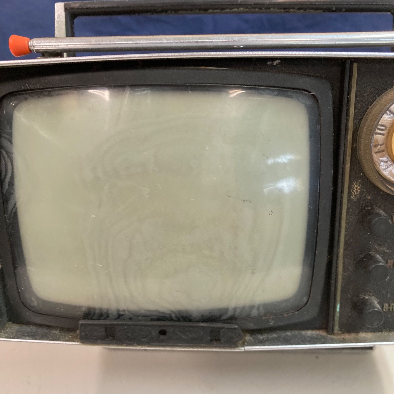 ビンテージ SONY ソニー 小型 トランジスタ マイクロテレビ 白黒テレビ