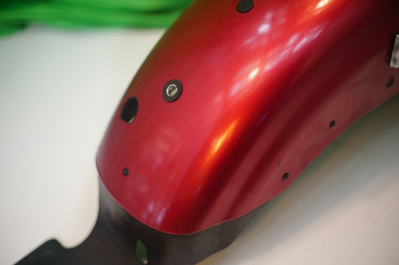 ハーレー XL883 スポーツスター 純正 リアフェンダー 赤 BRIGHTFACE_UK