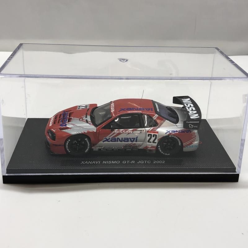 中古】1/43 エブロ JGTC 2002 スカイライン ザナヴィ ニスモ WORK GT-R No.22 (シルバー/レッド) 開封品[97] -  メルカリ