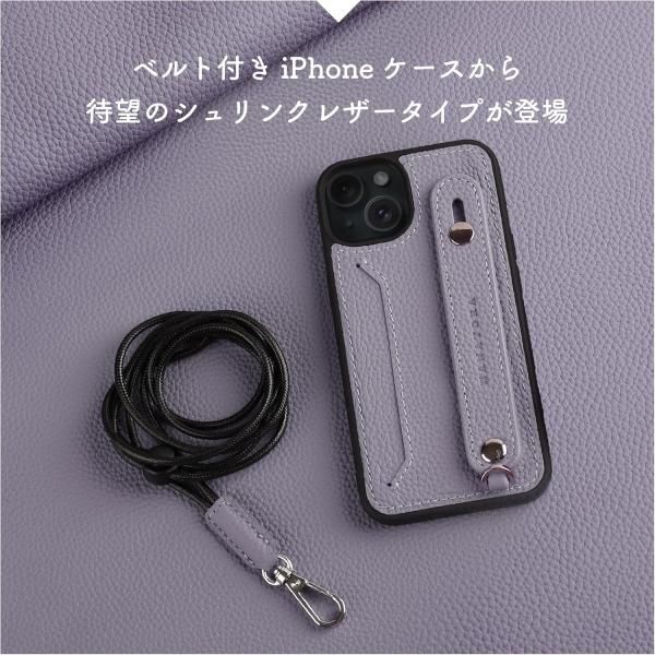 0 ケース iPhone 1 11ProMax mm iPhone12mini スマホケース ネックストラップ 付き カードポケット シュリンクレザー ネイビー 12mini-Navy
