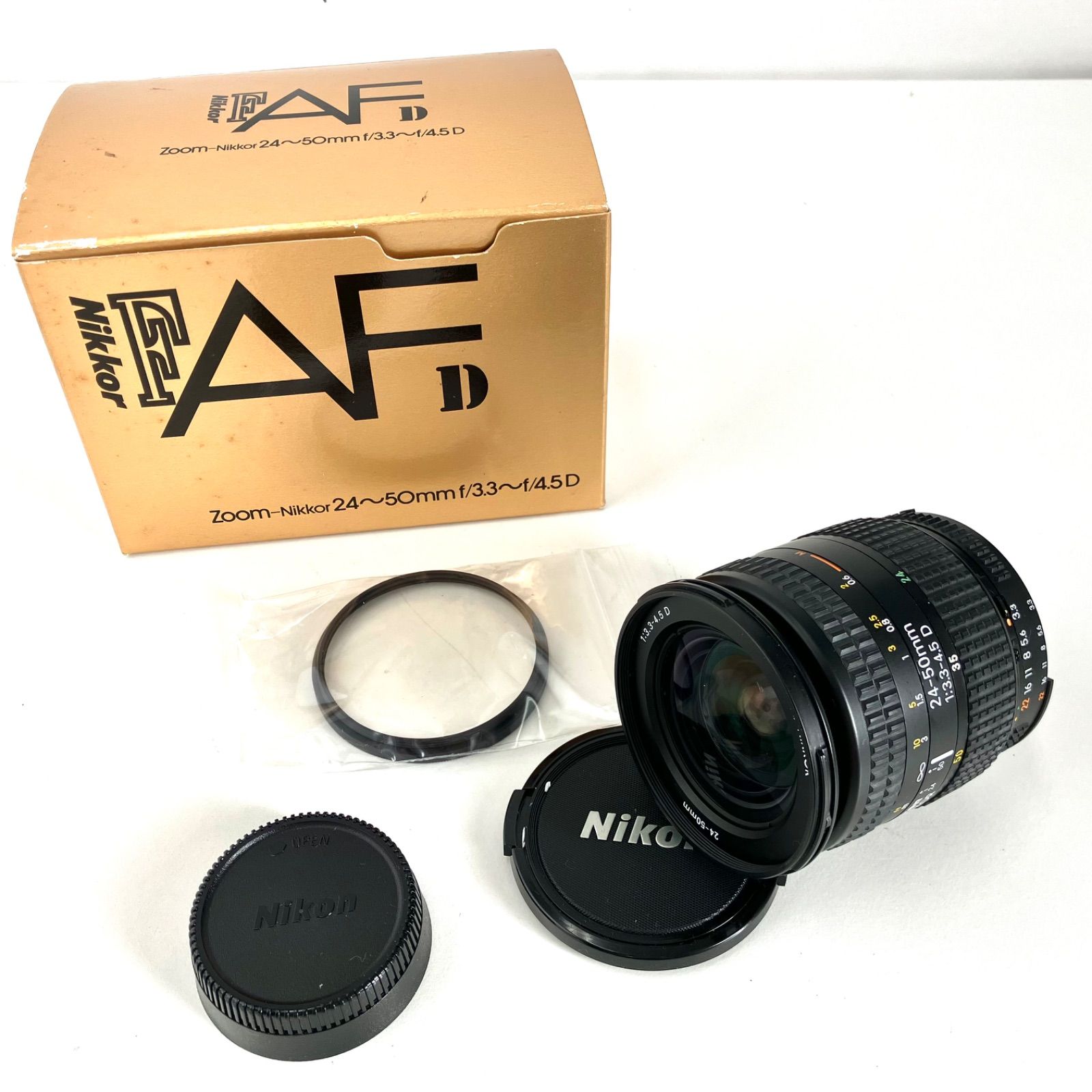【163955】 Nikon Zoom Nikkor24-50mm f3.3-4.5 D 外観美品
