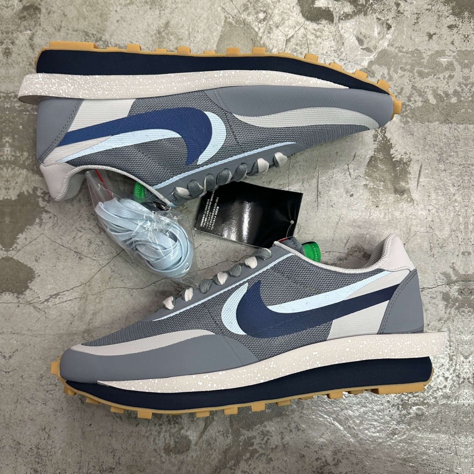 未使用品 CLOT × Sacai × Nike LD Waffle 