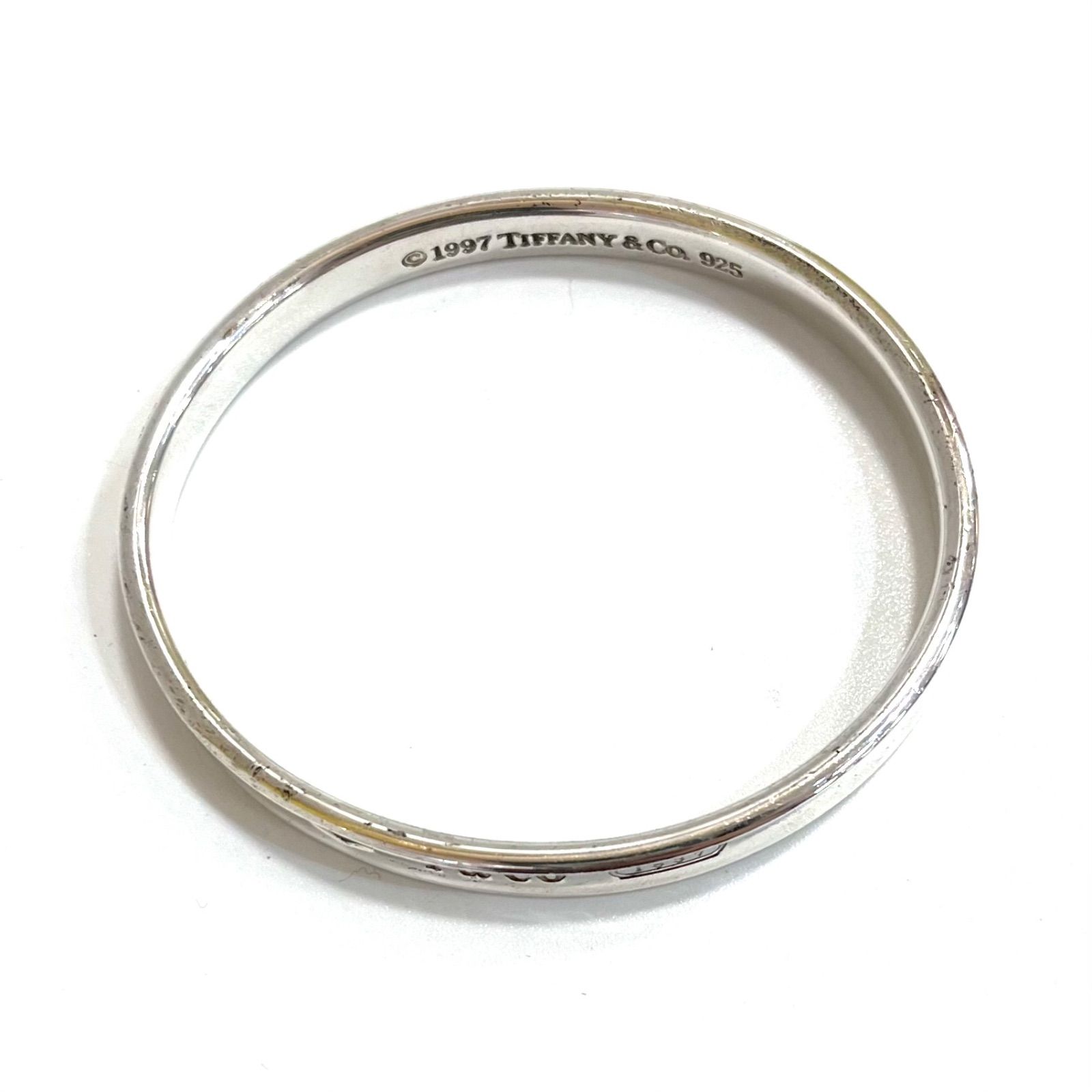 Tiffany &Co.》ティファニー ナローバングル シルバー925 1837 