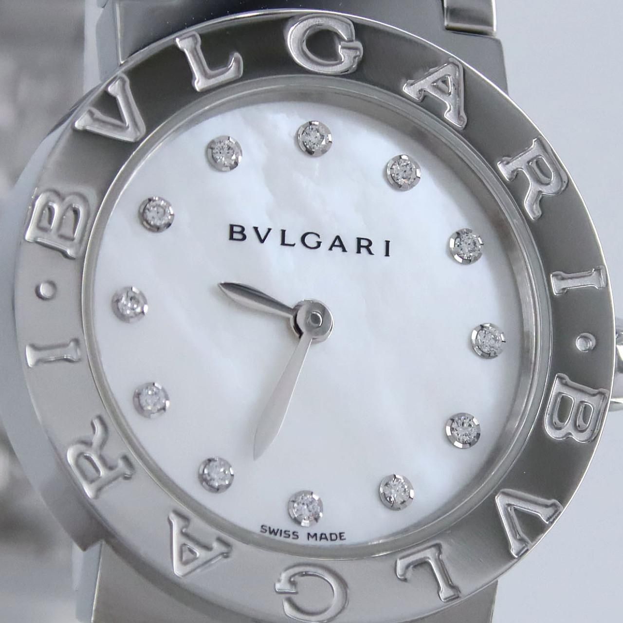 ブルガリ ブルガリブルガリ・12P BBL26S/BBL26WSS/12 SS クォーツ  