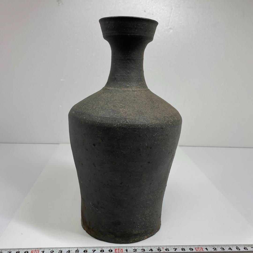 新羅 花入 高さ28㎝ タサニ 東な6-1109